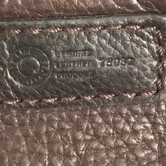 Fossil Purse Womens Leather Brown Shoulder Multiple Pockets Inside and Out - Picture 9 of 15